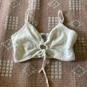 Princess poly white top